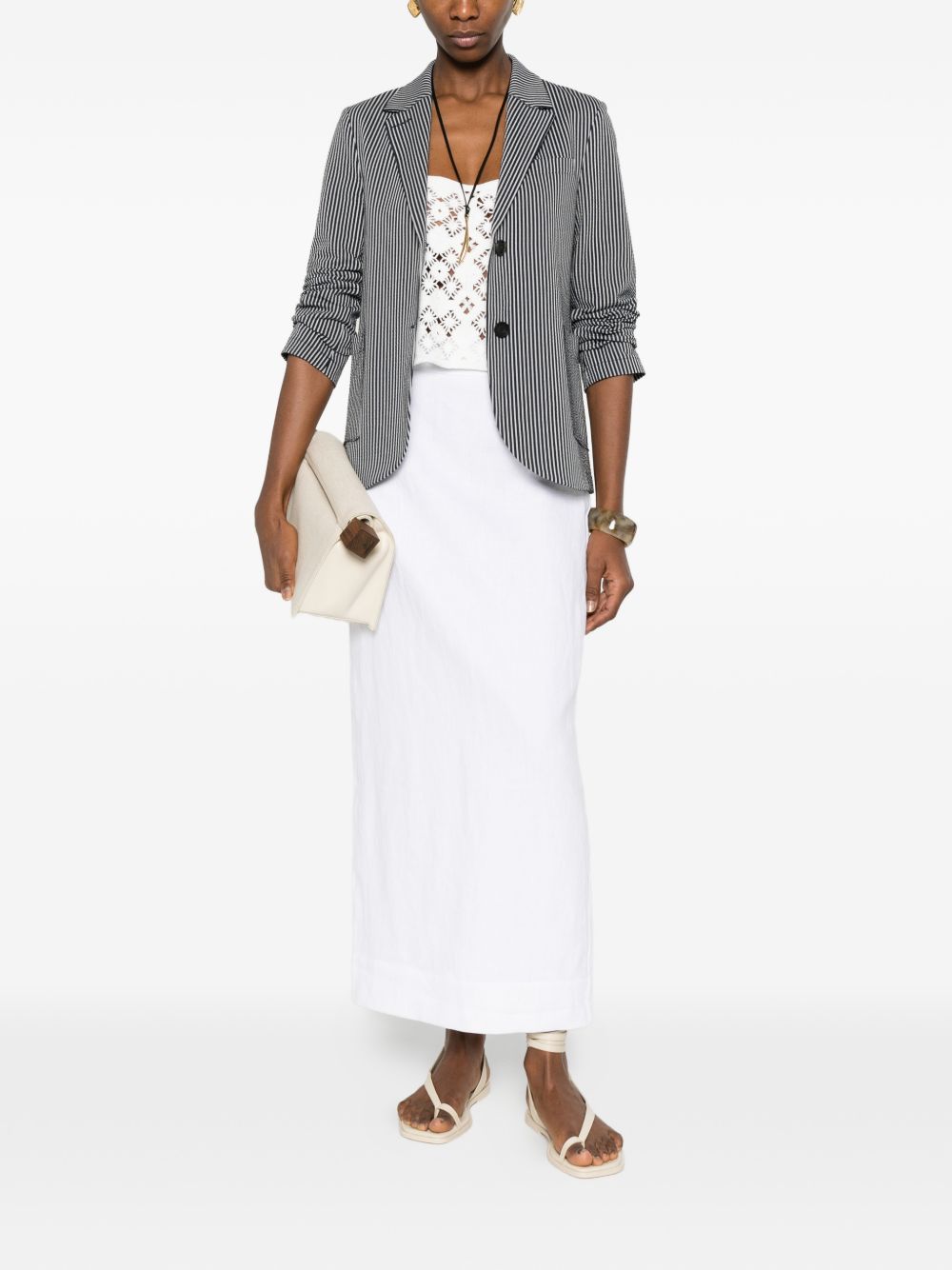 Harris Wharf London Cotton blend blazer jacket