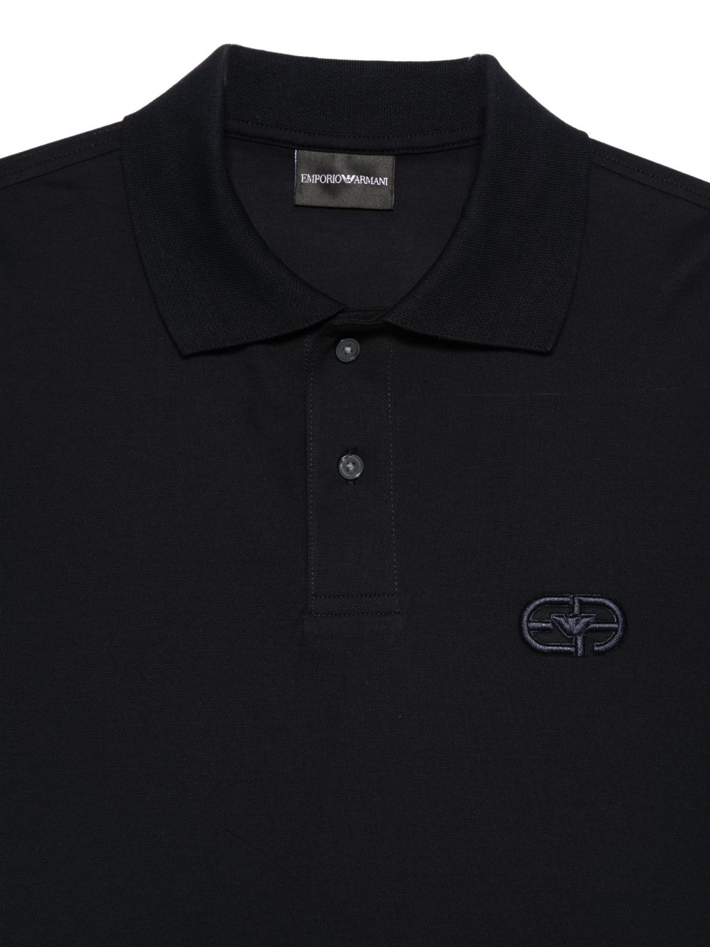 Emporio Armani Logo cotton polo shirt