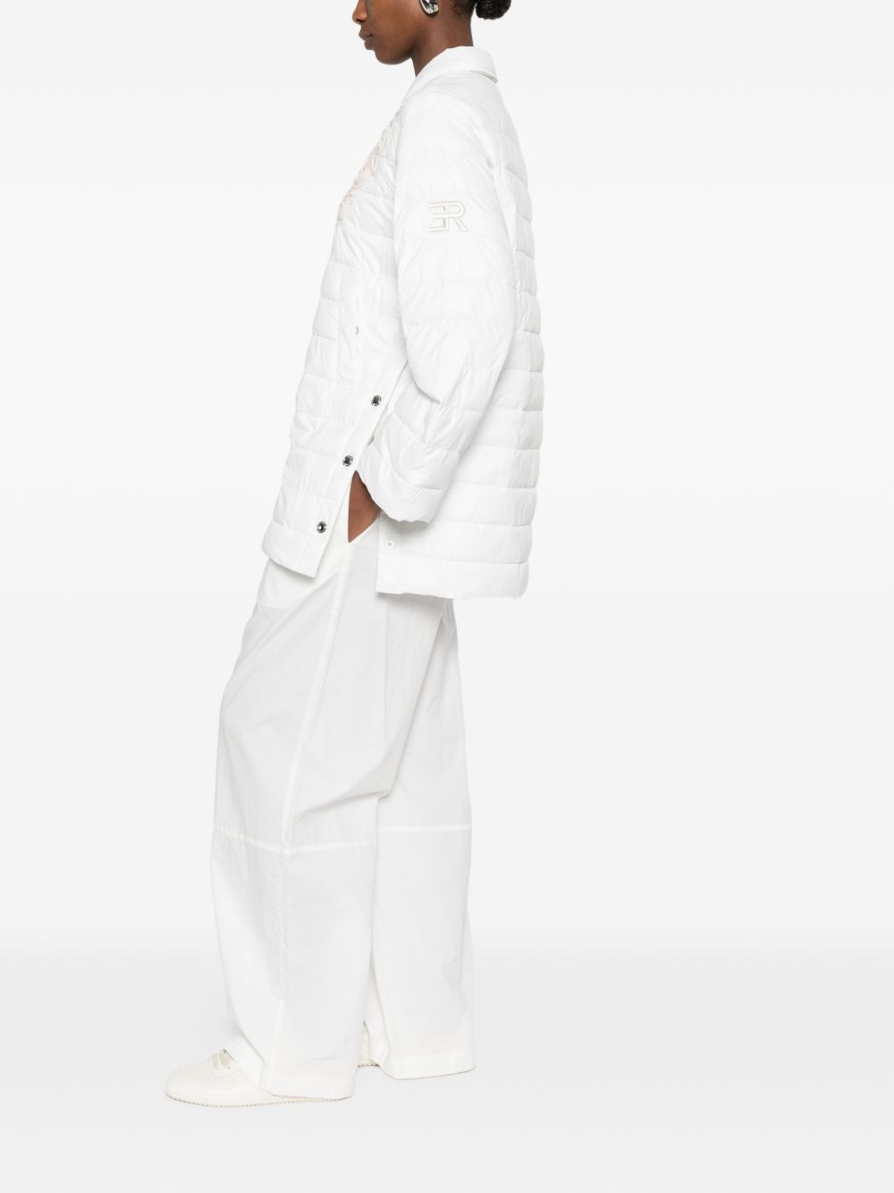 Ermanno Firenze Quilted nylon down jacket