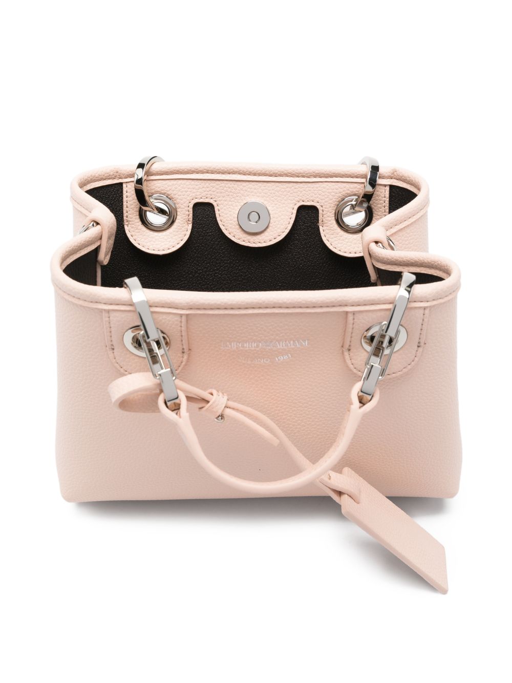 Emporio Armani Myea Small Shopper With Deer Print