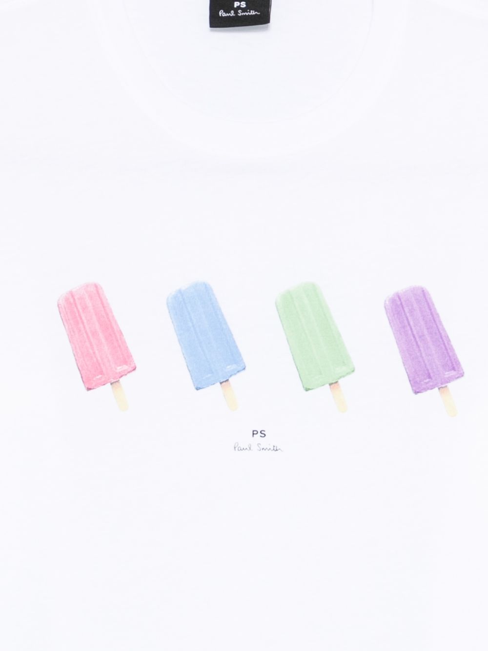 Paul Smith Printed cotton t-shirt