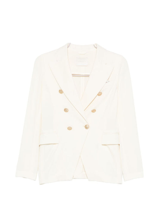 Circolo 1901 Cotton double-breasted jacket