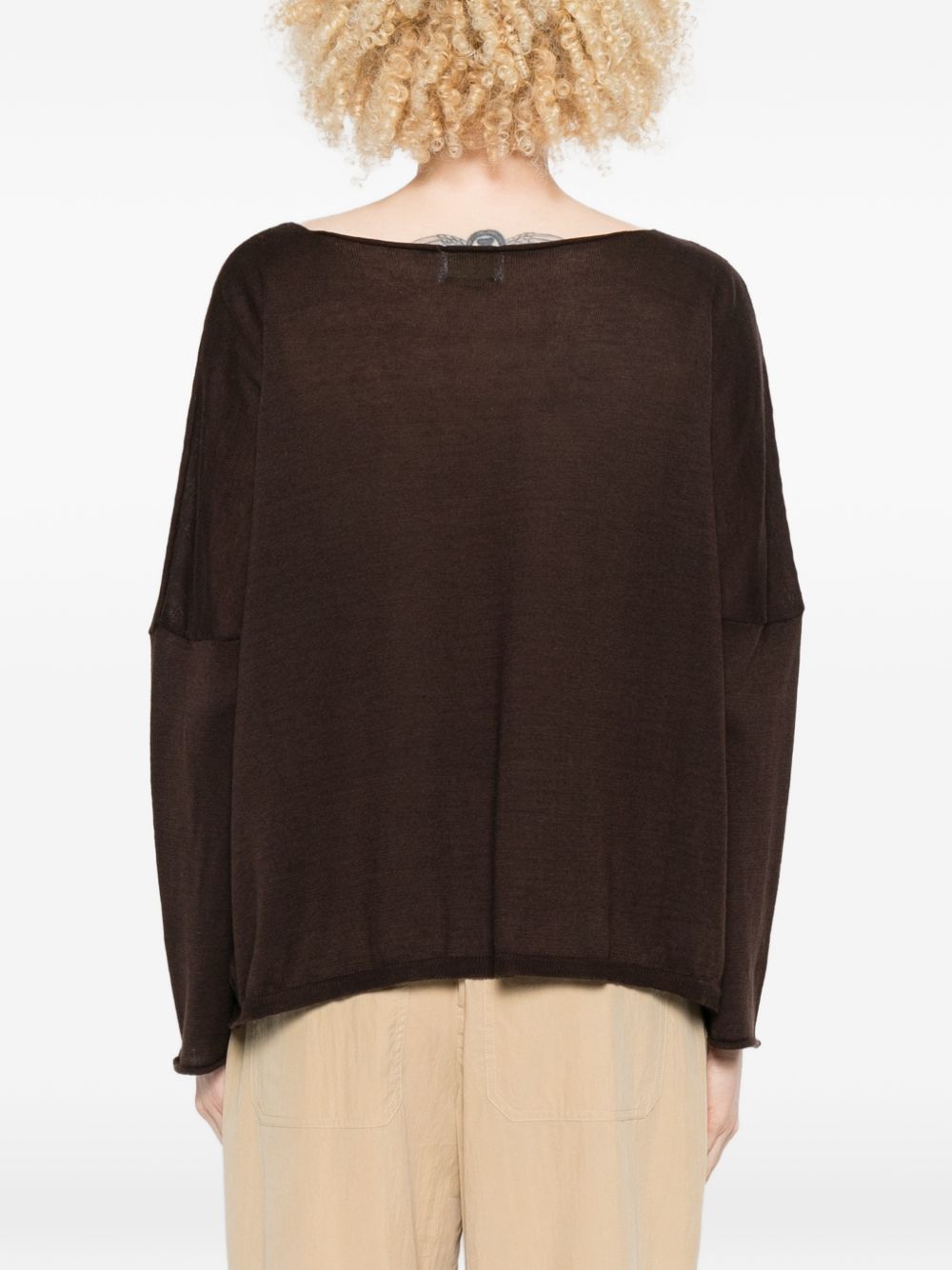 Beyou Cashmere and cotton blend sweater