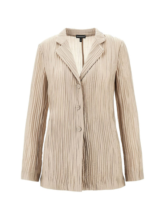 Emporio Armani Single-breasted blazer jacket