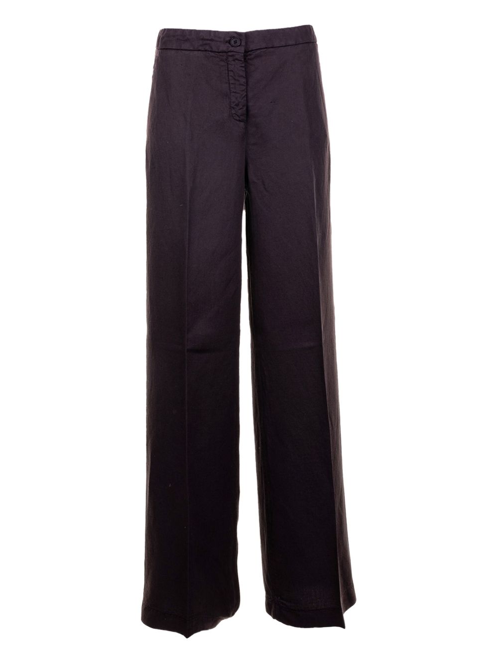 Via Masini 80 Linen wide-leg trousers