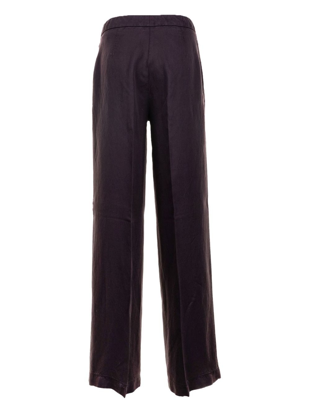 Via Masini 80 Linen wide-leg trousers