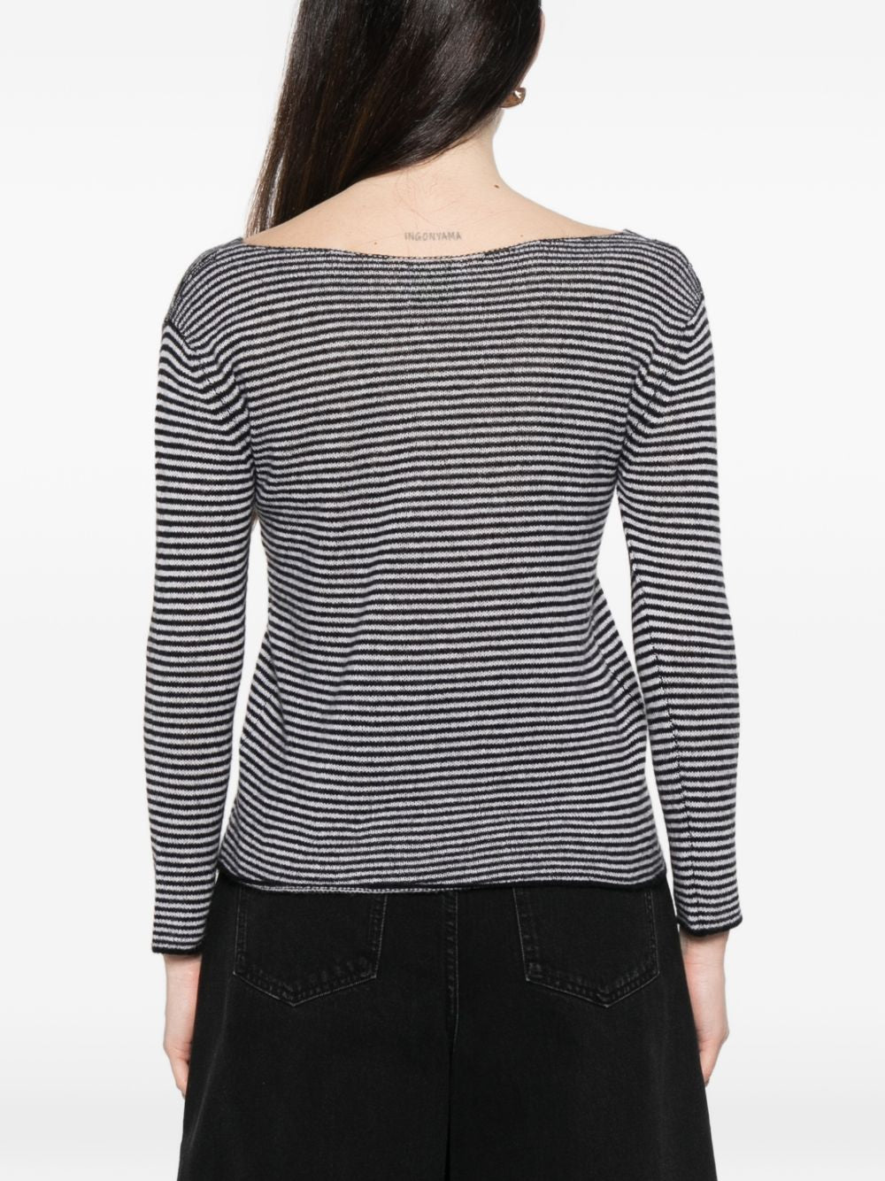 Beyou V-neck long sleeves Cashmere v-necked sweater