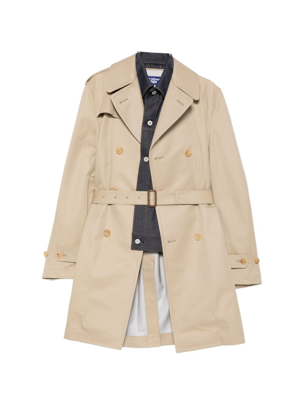 Junya Watanabe Cotton double-breasted coat
