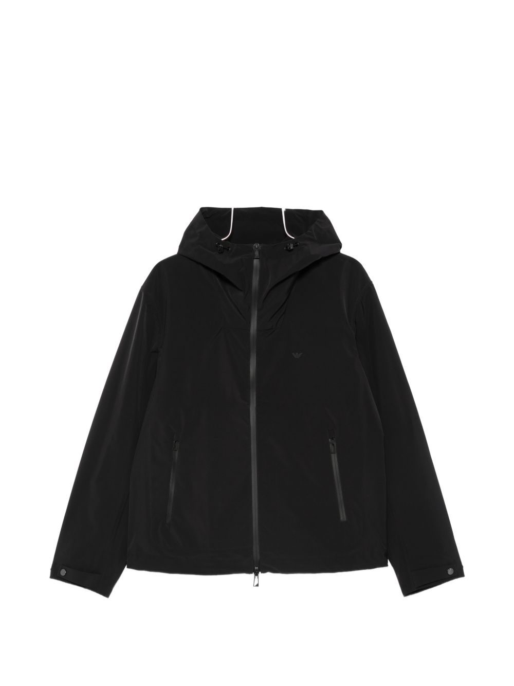 Emporio Armani Hooded blouson jacket