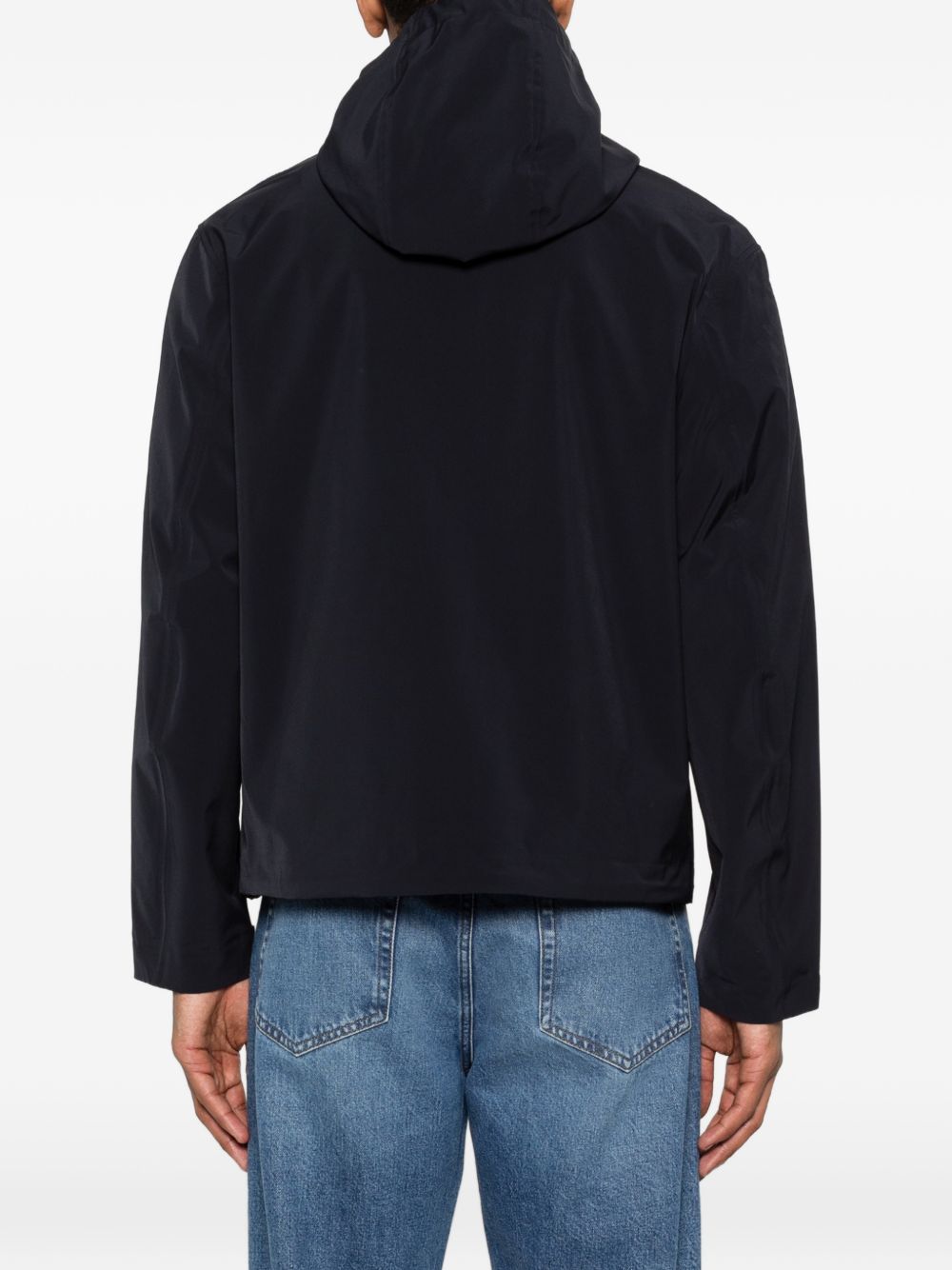 Emporio Armani Hooded blouson jacket