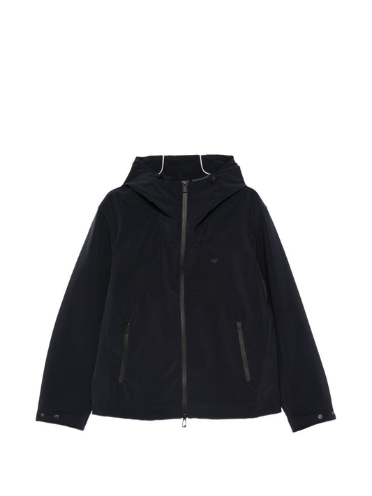 Emporio Armani Hooded blouson jacket