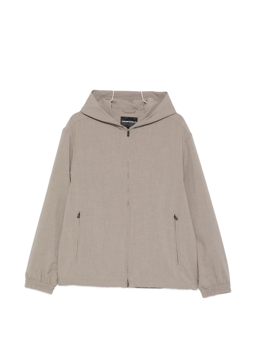 Emporio Armani Hooded blouson jacket