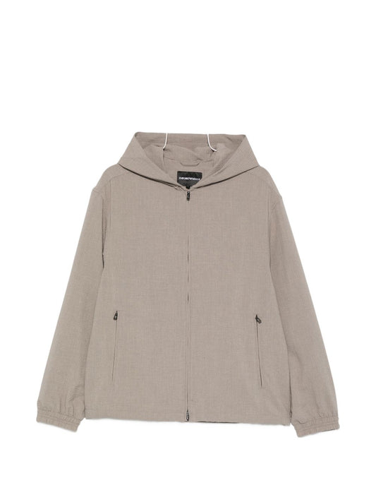 Emporio Armani Hooded blouson jacket
