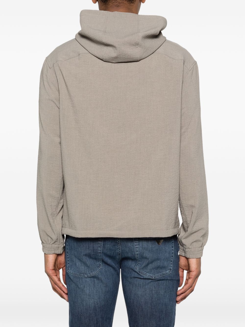 Emporio Armani Hooded blouson jacket