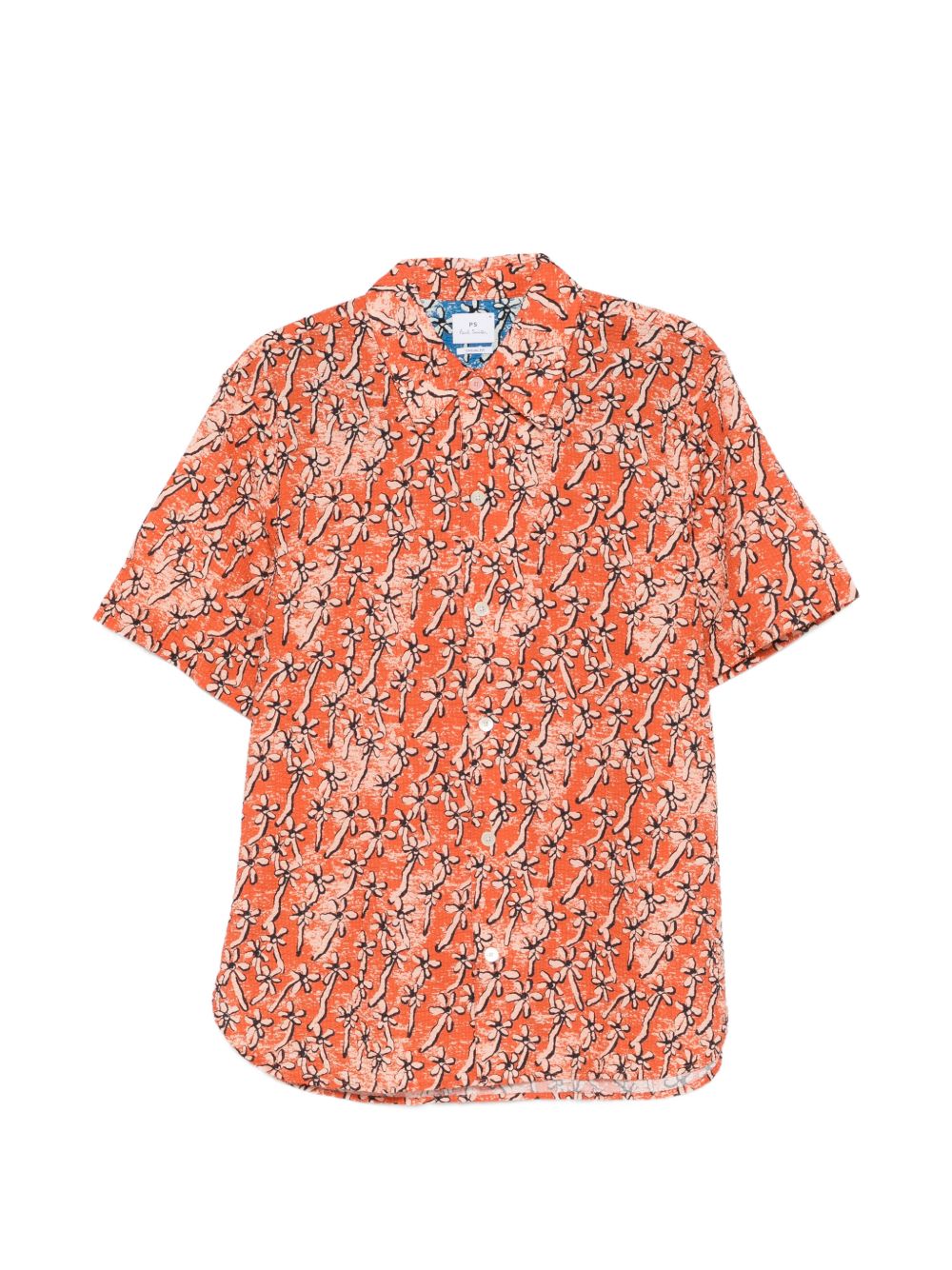Paul Smith Field Floral cotton shirt