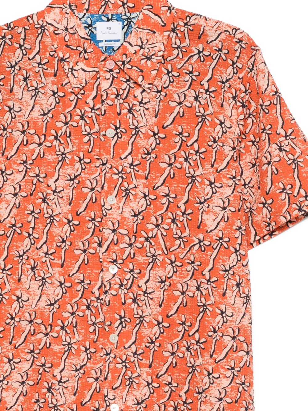 Paul Smith Field Floral cotton shirt