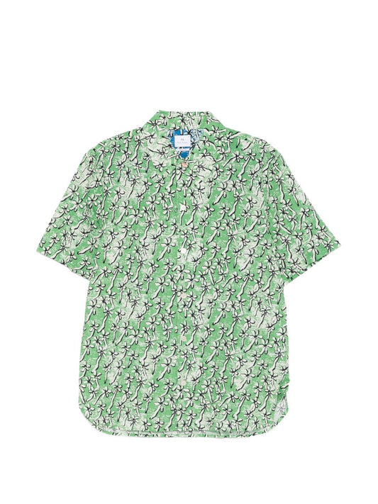 Paul Smith Field Floral cotton shirt