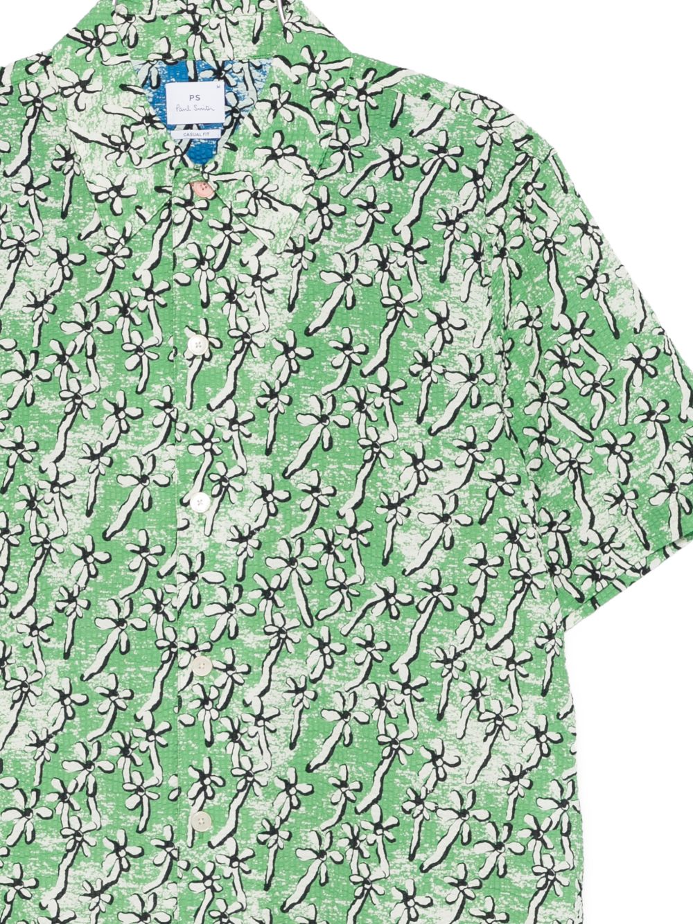 Paul Smith Field Floral cotton shirt