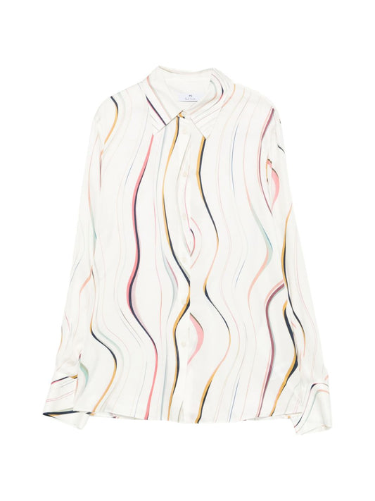 Paul Smith Swirl print shirt