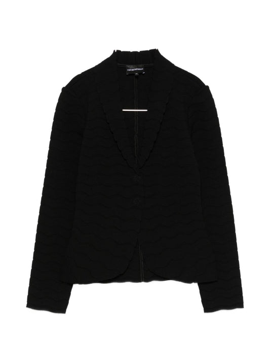 Emporio Armani Single-breasted blazer jacket