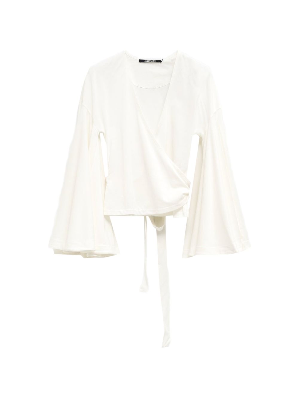 Jacquemus V-neck long sleeves La Cache Coeur Ventadou top