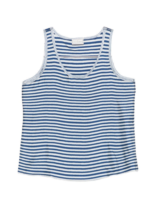 Pierre Louis Mascia Striped silk top