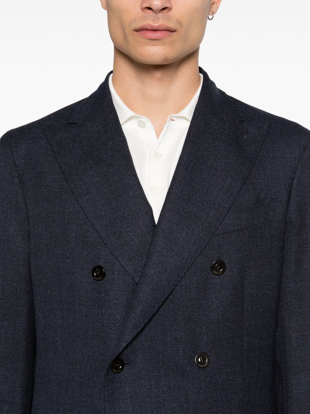 Boglioli Wool double-breasted jacket