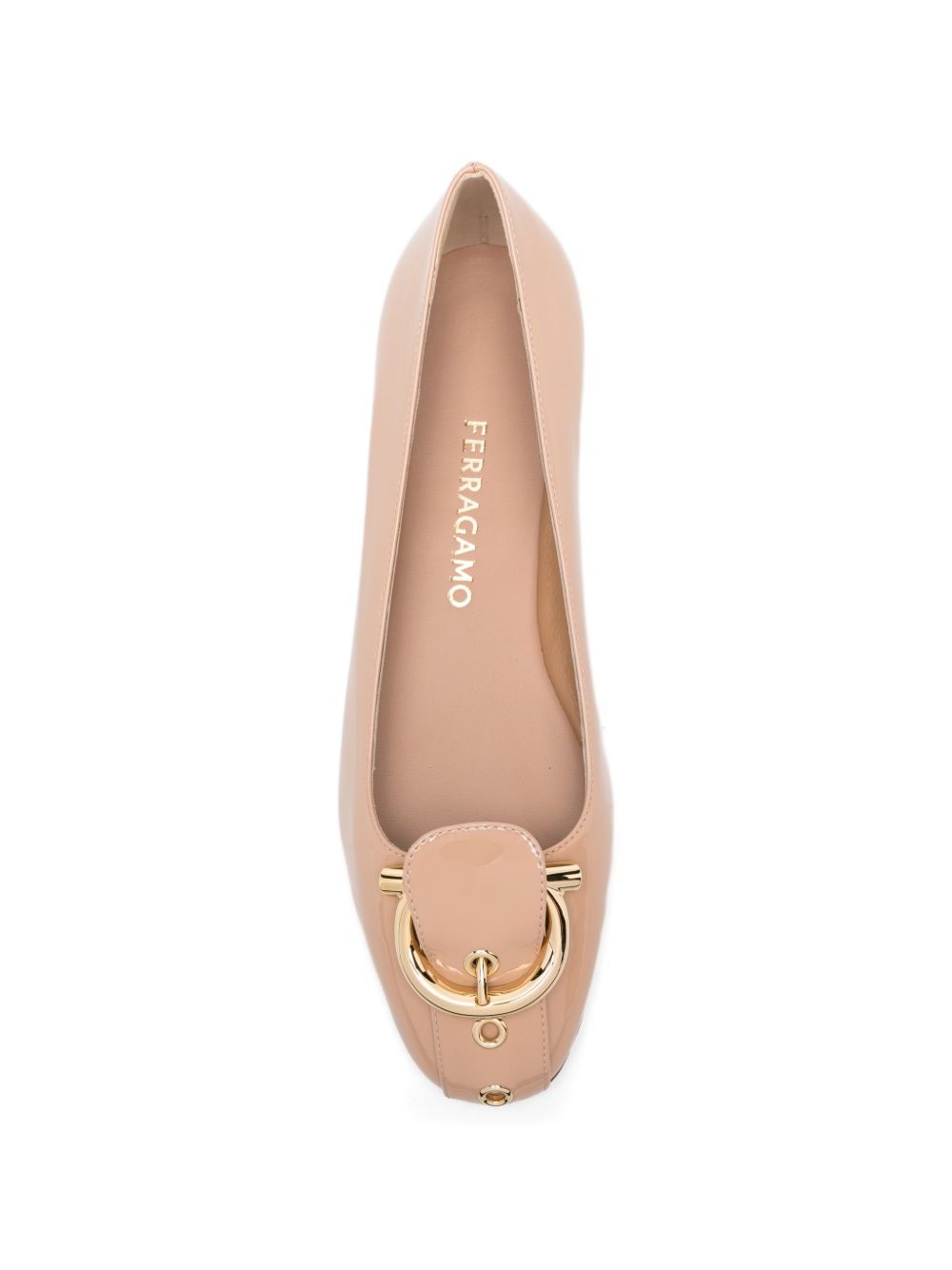 Ferragamo Leather ballets