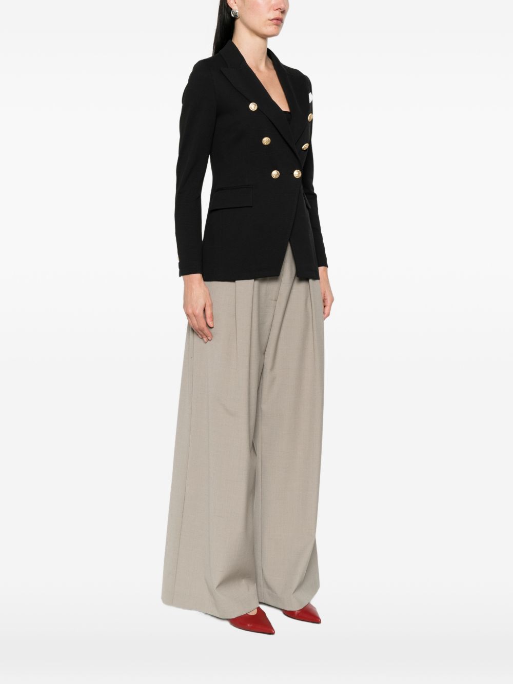 Circolo 1901 Cotton double-breasted jacket