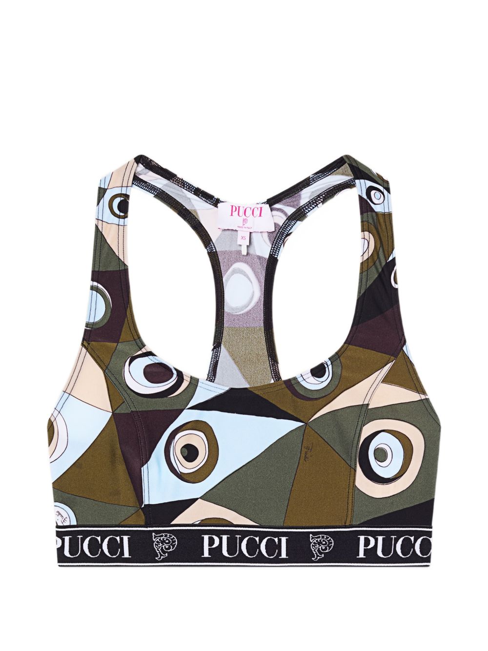 Pucci Printed bralette
