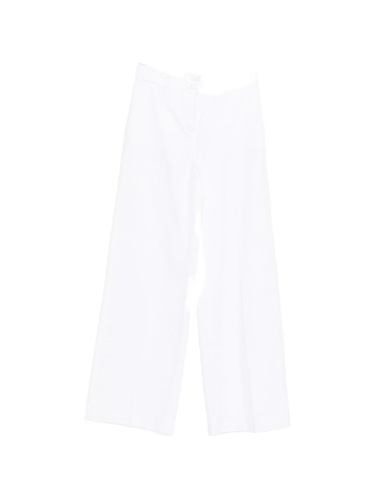 Via Masini 80 Cotton wide-leg trousers