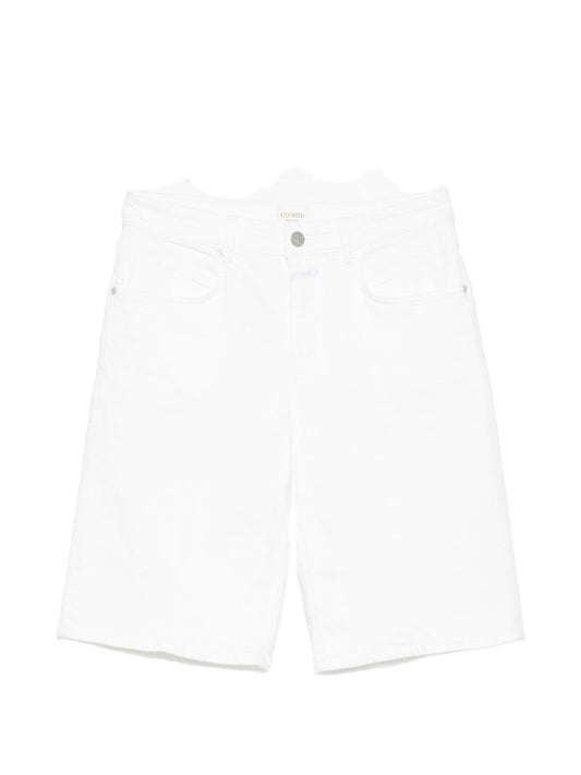 Closed Cotton bermuda shorts