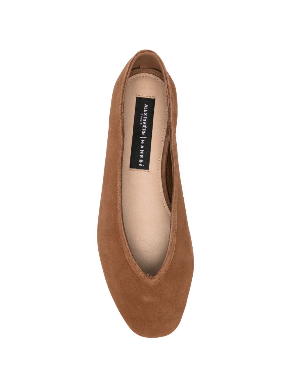 Manebí ManebÃ­ Suede leather ballets