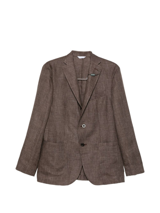 Boglioli Linen double-breasted jacket