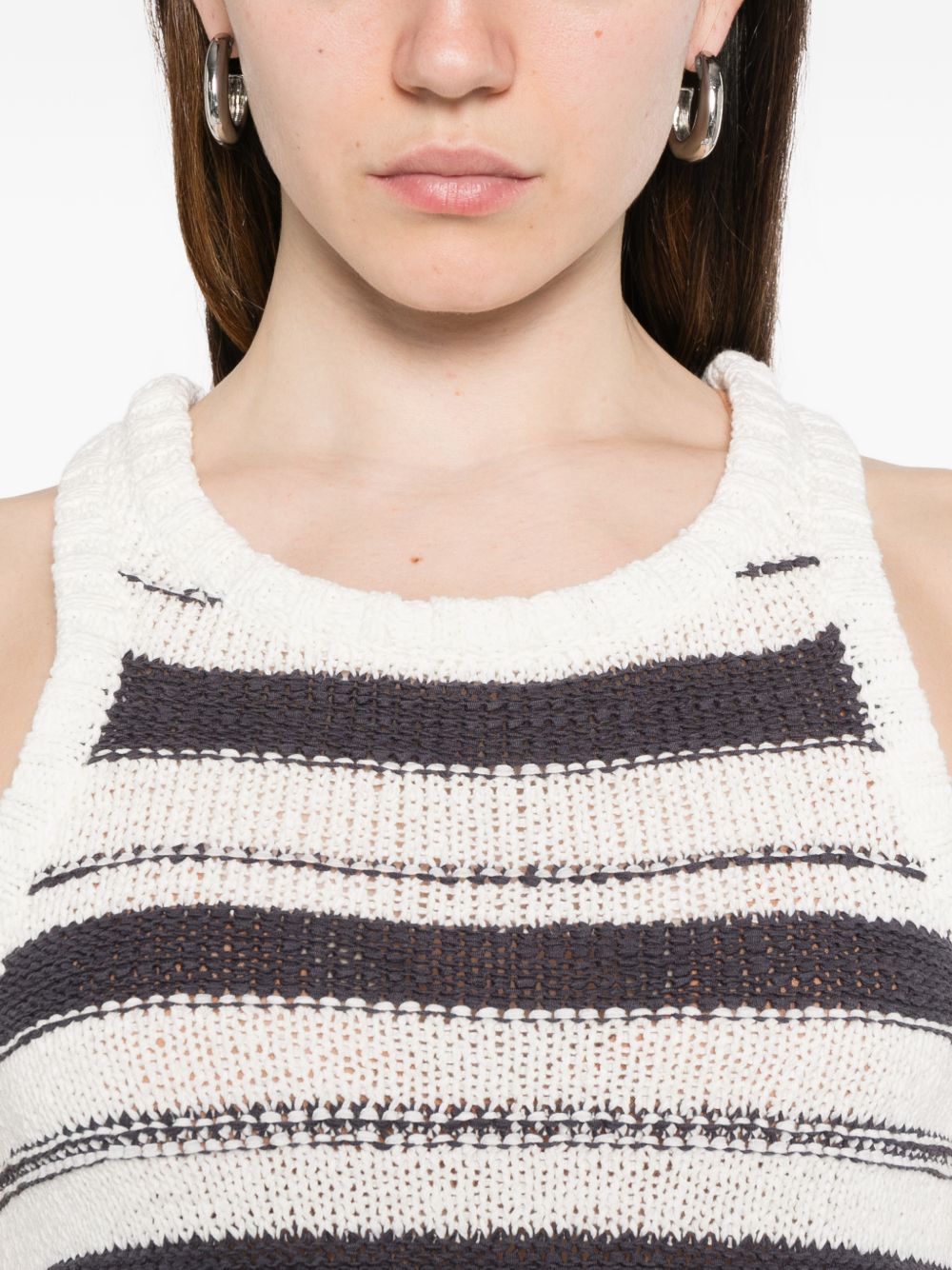 Iro Miyana striped mini dress