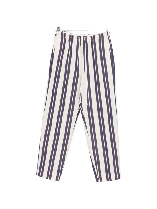 Forte Forte Striped drawstring trousers