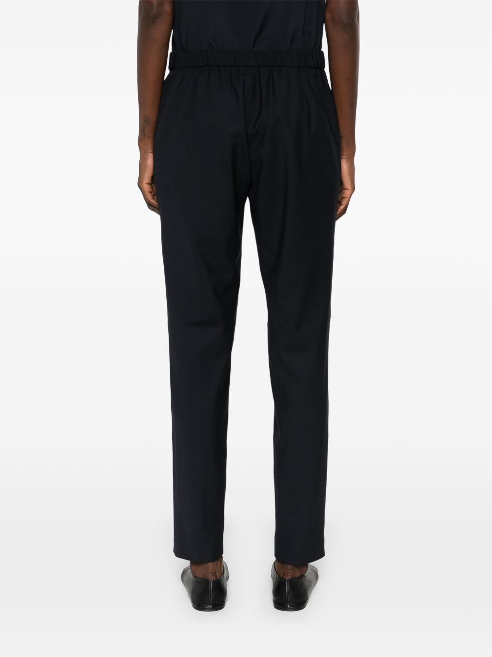 Fabiana Filippi Wool drawstring trousers