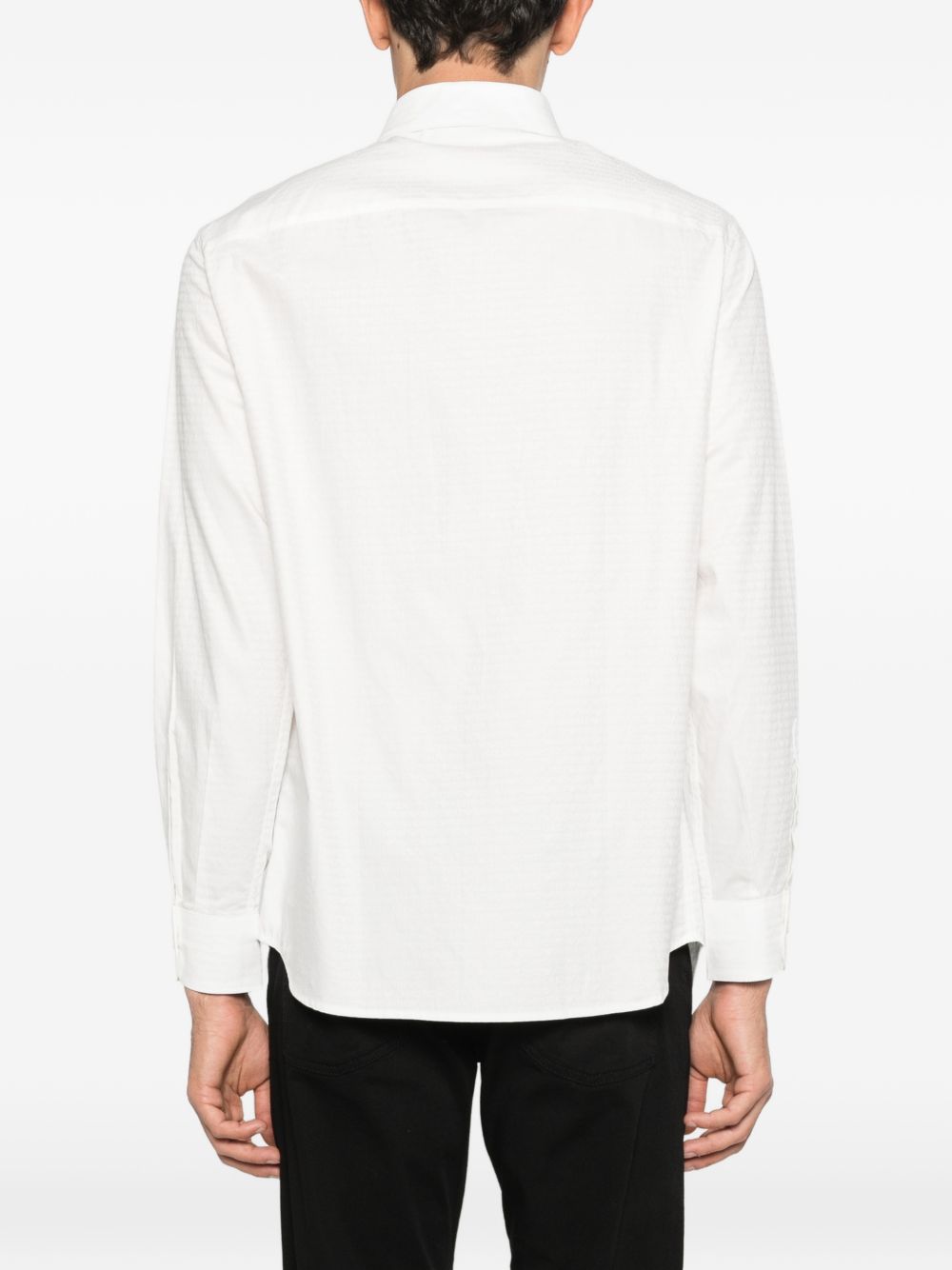 Emporio Armani Logo cotton shirt