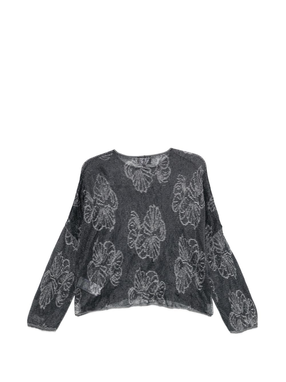Emporio Armani Embroidered crewneck sweater