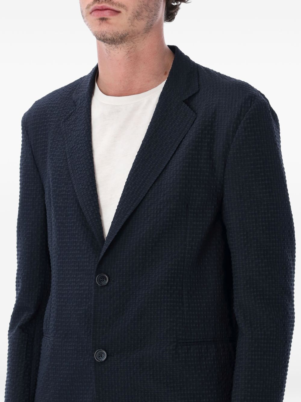 Emporio Armani Single-breasted blazer jacket