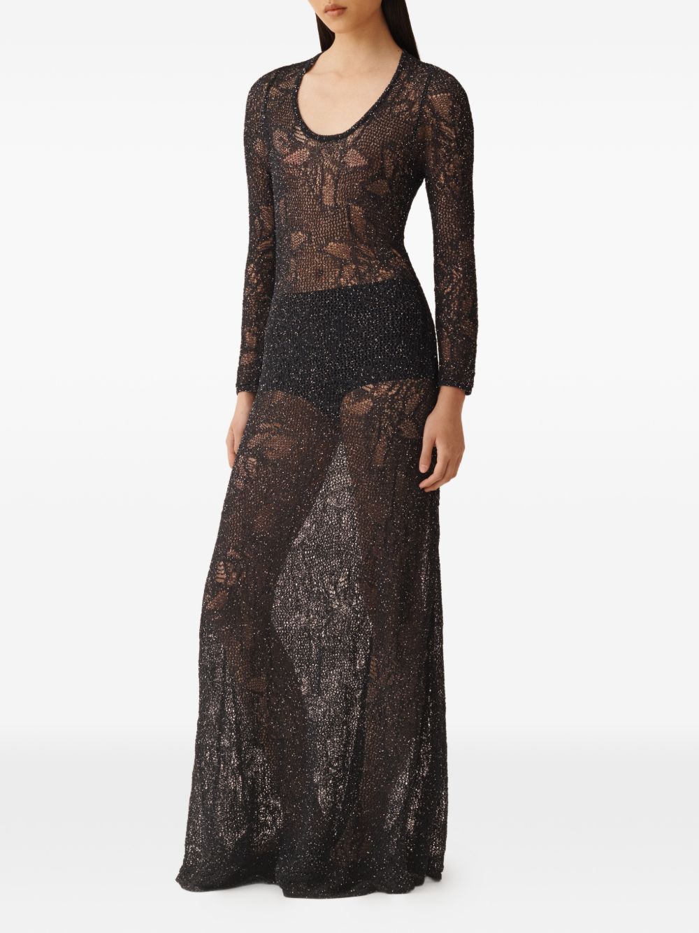 Fabiana Filippi Lace long dress