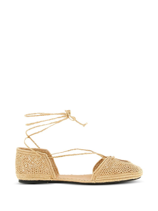 Odissi Lima rafia espadrilles