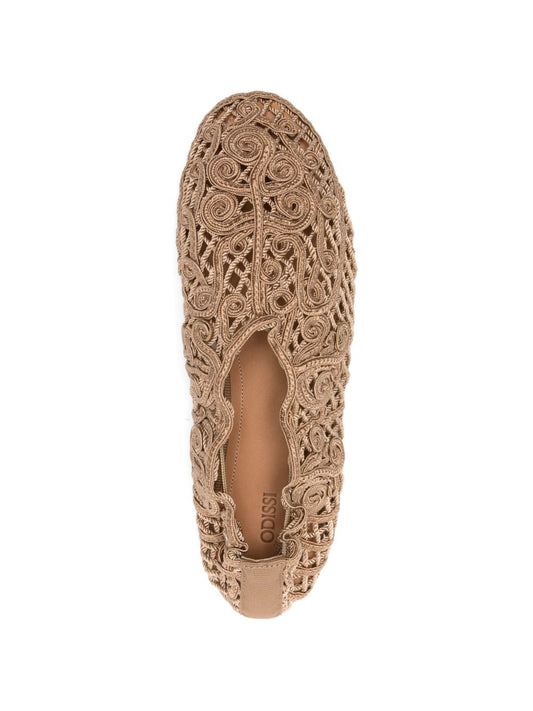 Odissi Iris ballet flats