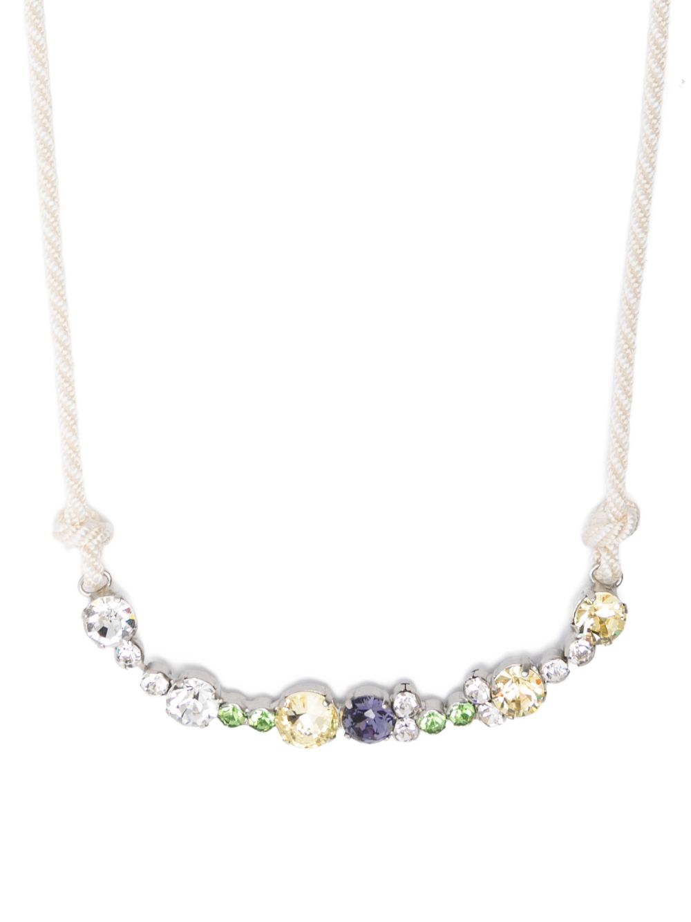 Forte Forte Crystal braided necklace