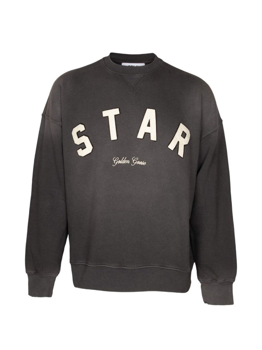 Golden Goose Logo cotton sweatshirt