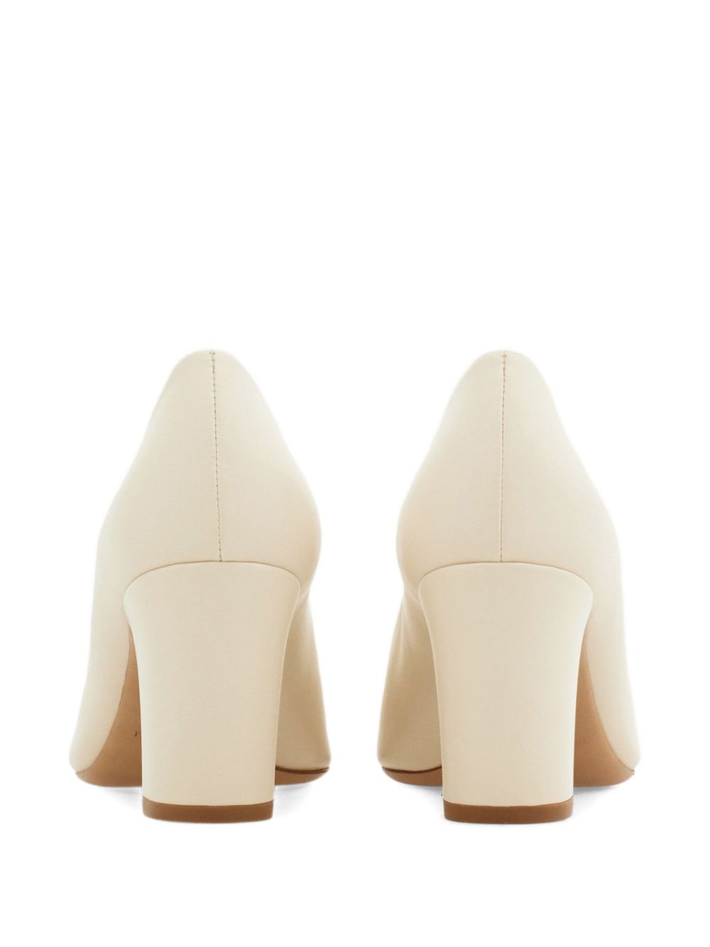 Ferragamo Gancini block heel pump