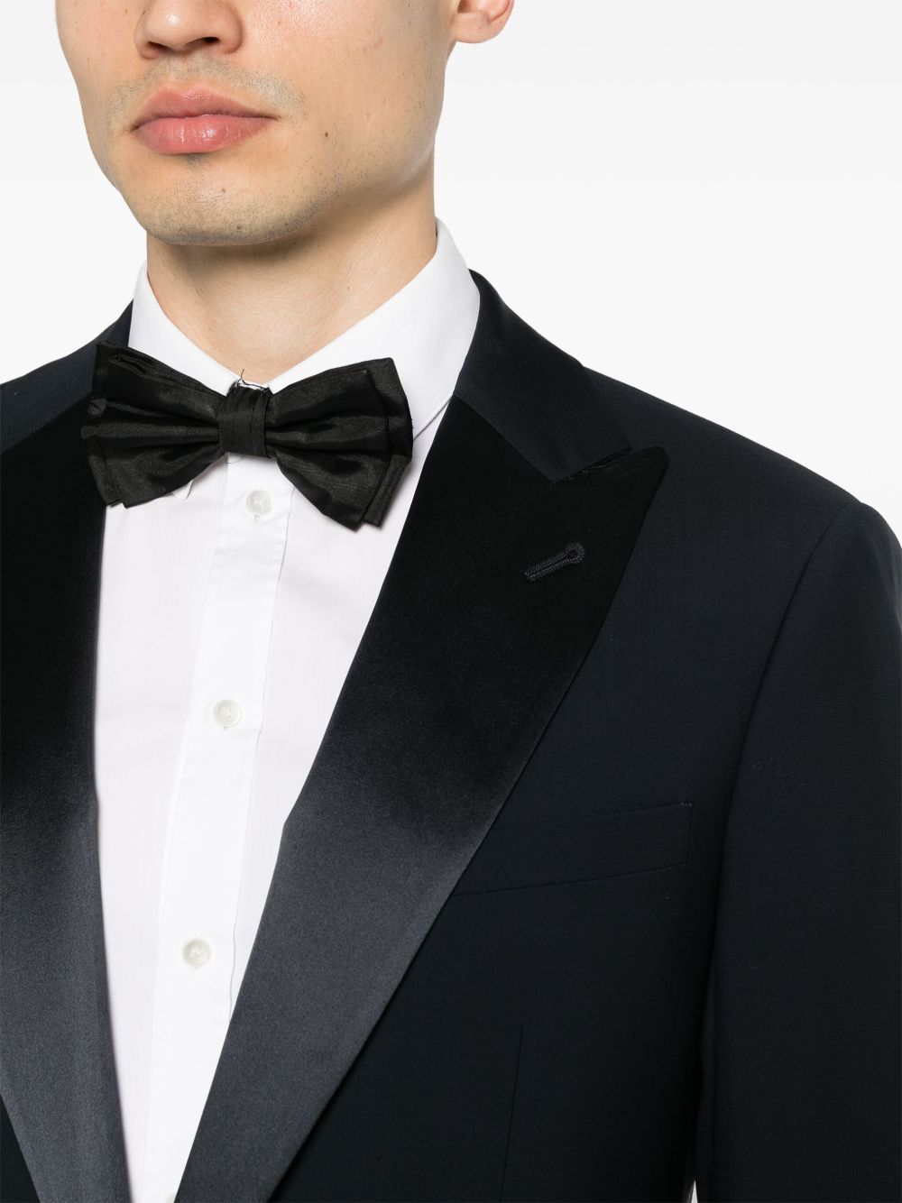 Giorgio Armani Slim fit wool tuxedo suit