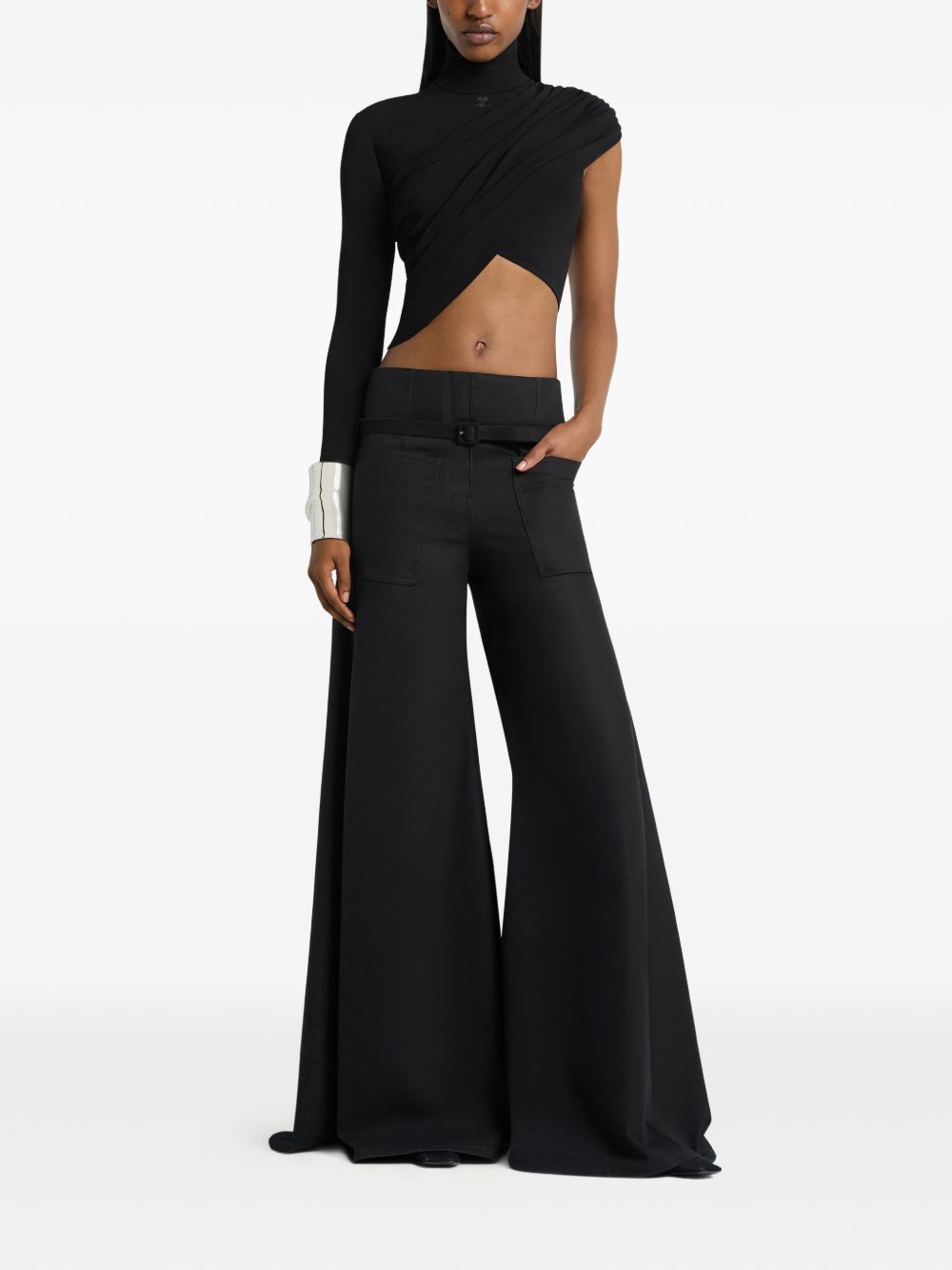 Courreges Asymmetric top