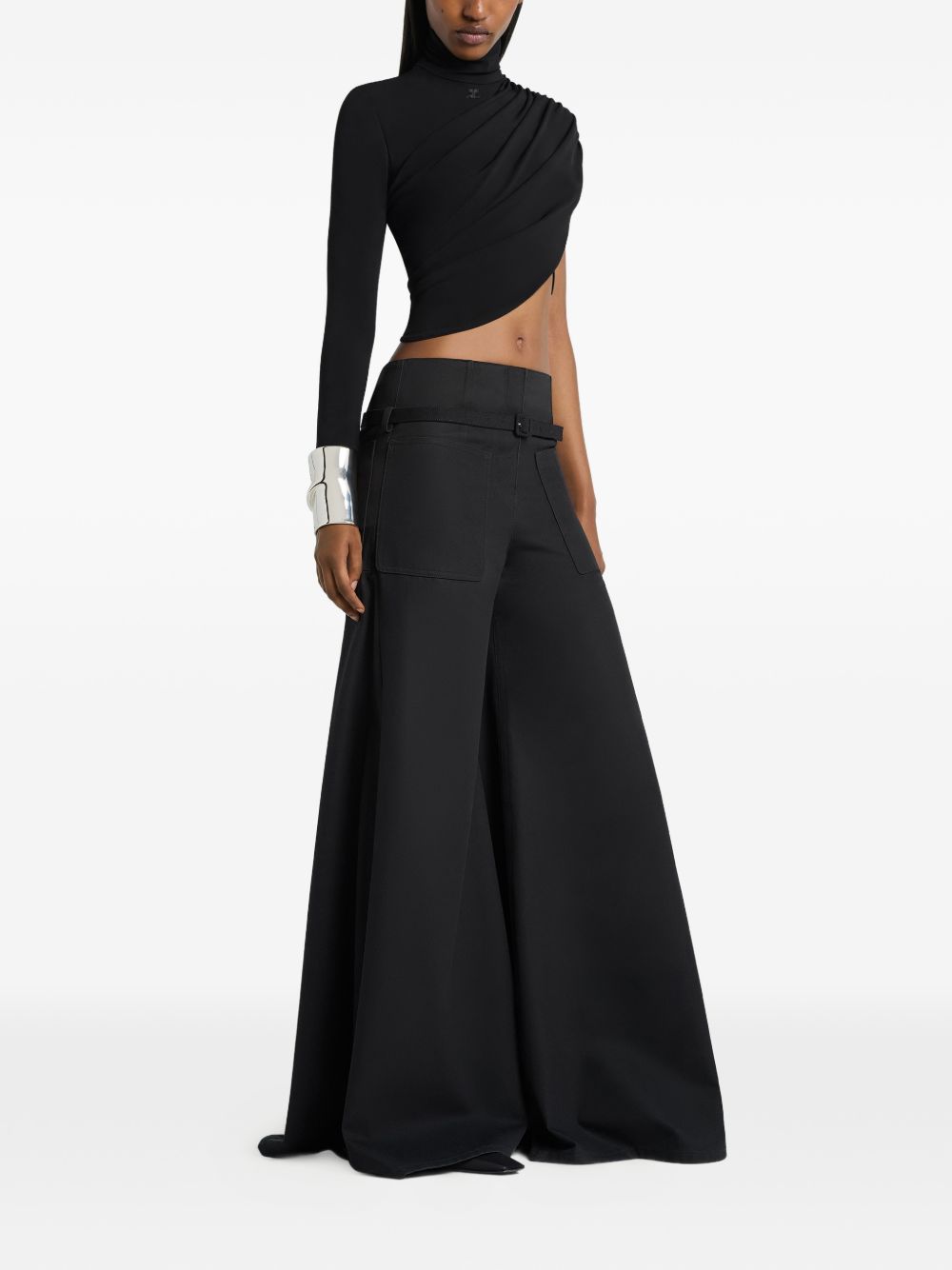 Courreges Cotton trousers