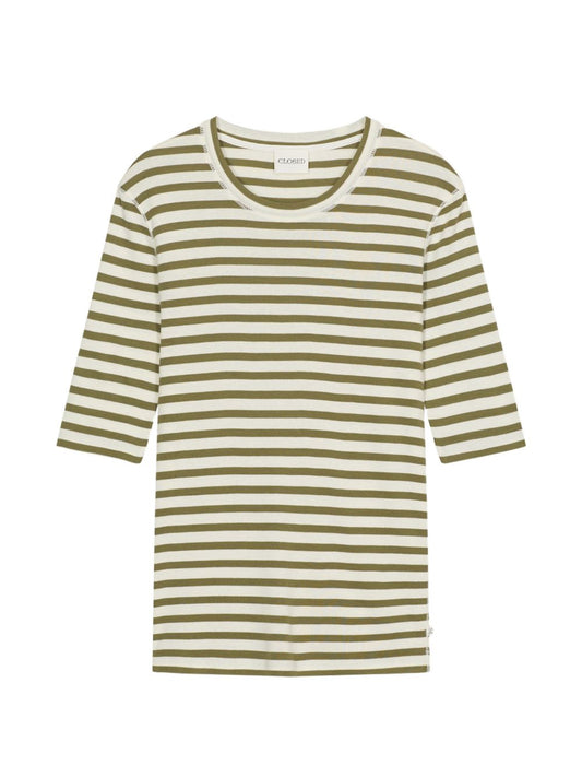 Closed Striped cotton blend sweater